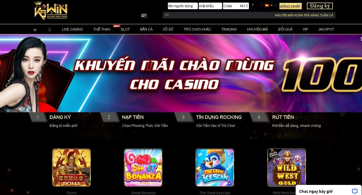 Các trò cá cược Live Casino