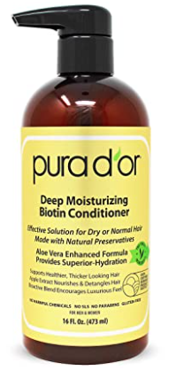 PURA D'OR Biotin Deep Moisturizing Conditioner