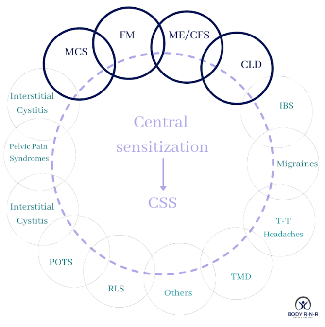 Central Sensitivity Syndrome diagram