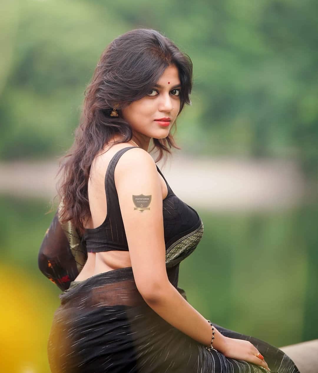 Triyaa Das Hot Saree Photo Collection Indian Filmy Actress