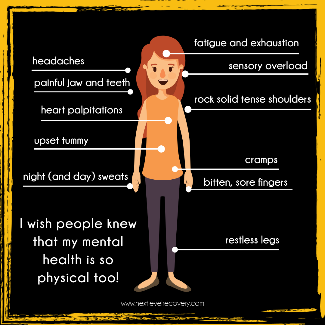 mental health physical health - kesehatan mental kesehatan fisik