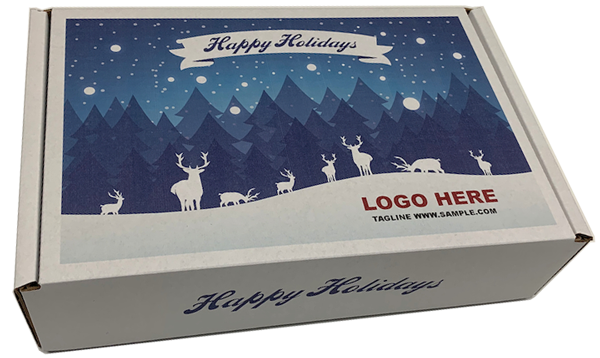 holiday custom printed boxes
