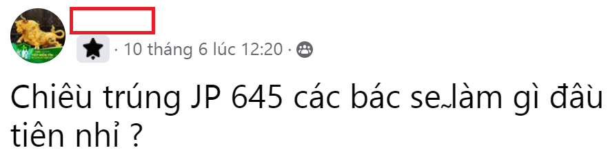 Câu hỏi khá hay: “Chiều trúng Jackot 6/45 thì các bác sẽ làm gì đầu tiên nhỉ?”. Trúng Jackpot 6/45 thường thì người trúng sẽ là gì? Xem ngay!