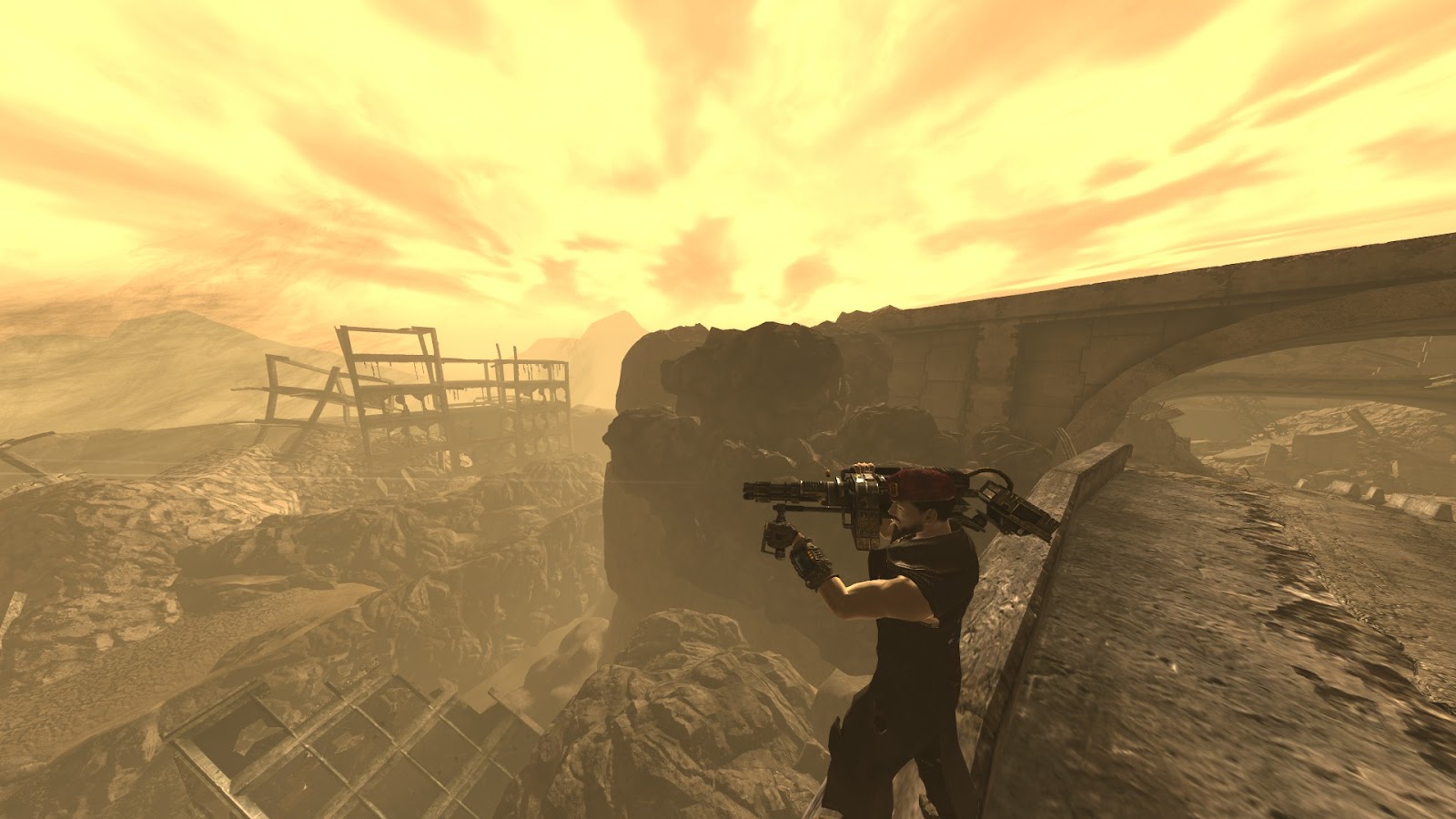The easiest way to get the Shoulder Mounted Machine Gun in Fallout: New Vegas