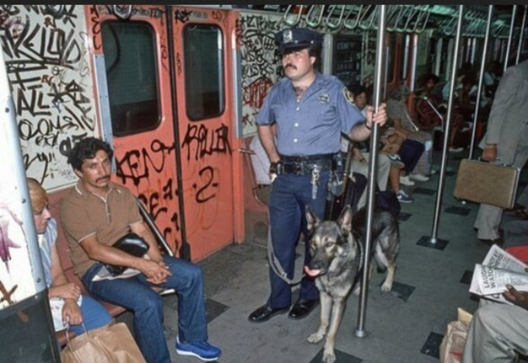 Métro New Yorkais, 1980