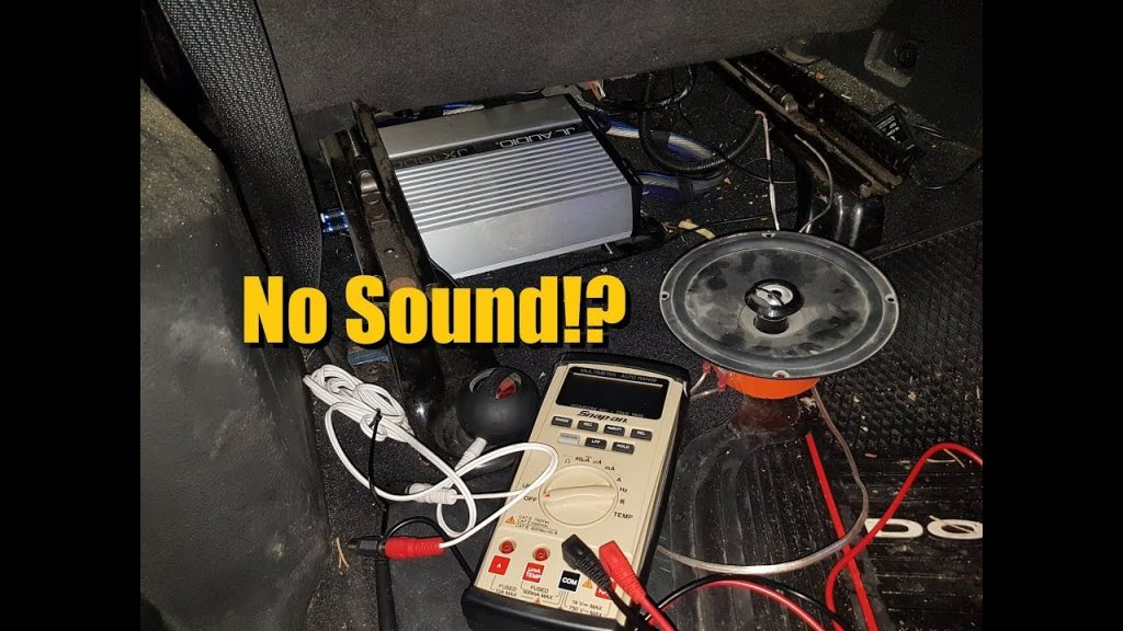 Subwoofer not working