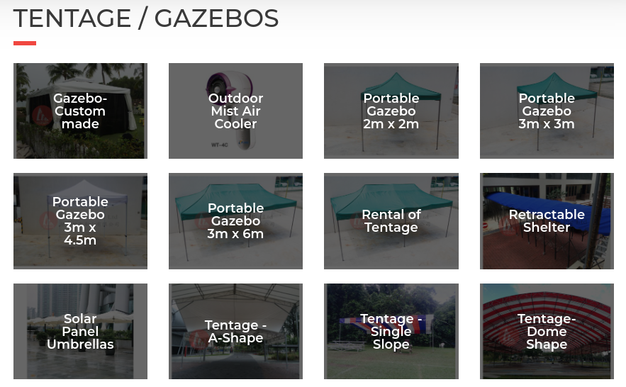 gazebo singapore