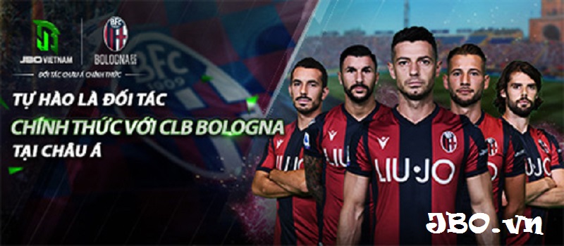 JBO tài trợ cho Bologna