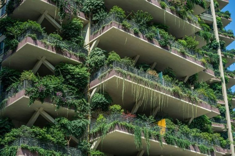 Экологичный жилой комплекс в Китае