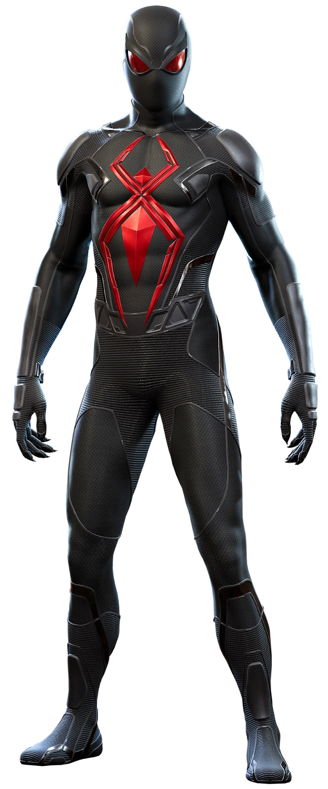 Spider-Man Dark suit from the Playstation Spider-man video game