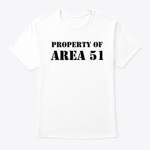 Image of the property of Area 51 tshirt