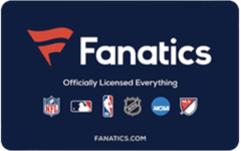 Buy Fanatics Gift Cards