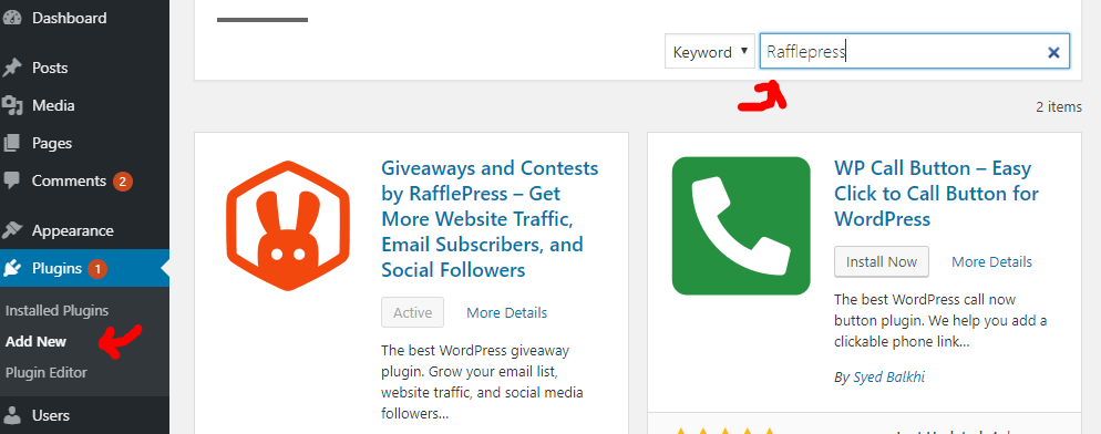 Simple Giveaways – Grow your business, email lists and traffic with  contests – WordPress plugin