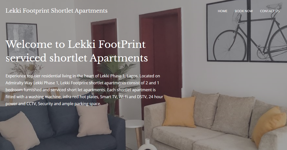 Short Let Apartment Business in Lagos - Lekki Footprint