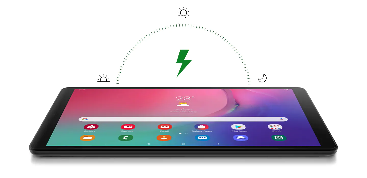 Мощный потенциал аккумулятора в Samsung Galaxy Tab A10.1 T515