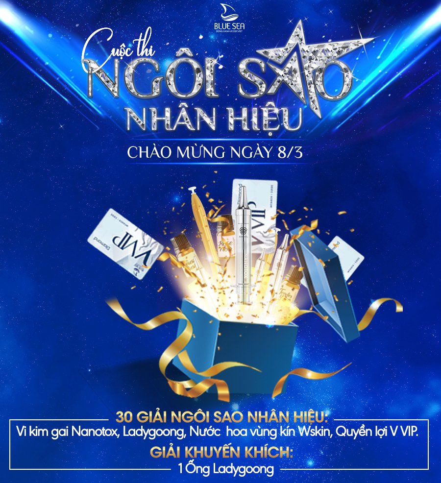 Cuộc thi "Ngôi sao nhân hiệu" được BlueSea tổ chức dành cho các chủ spa.