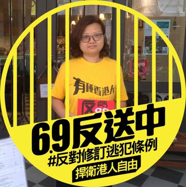移居台湾香港文化人钟慧沁。(钟慧沁提供)