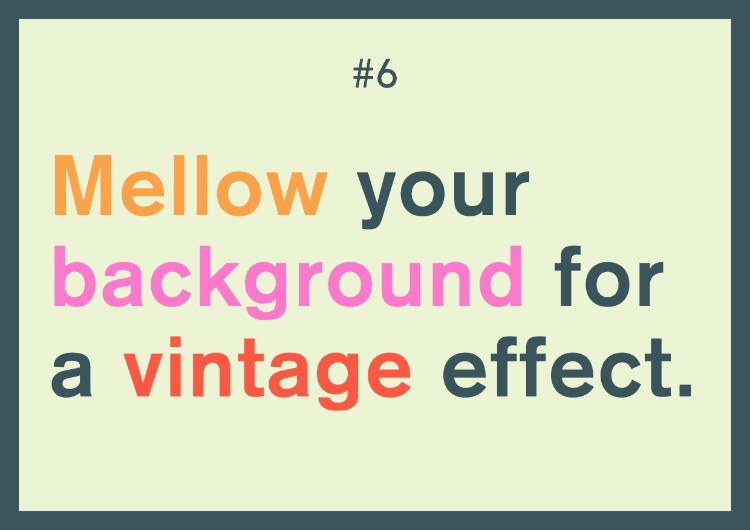 7 Essential Things to Know About Pairing Color and Type — Mellow and Vintage