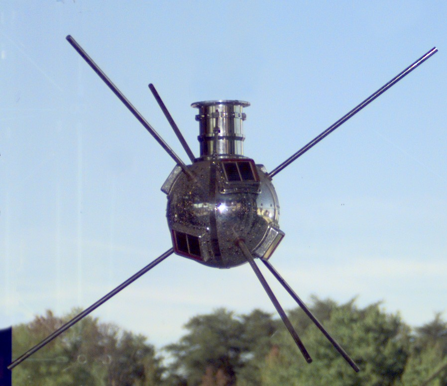 Модель спутника серии Vanguard 1