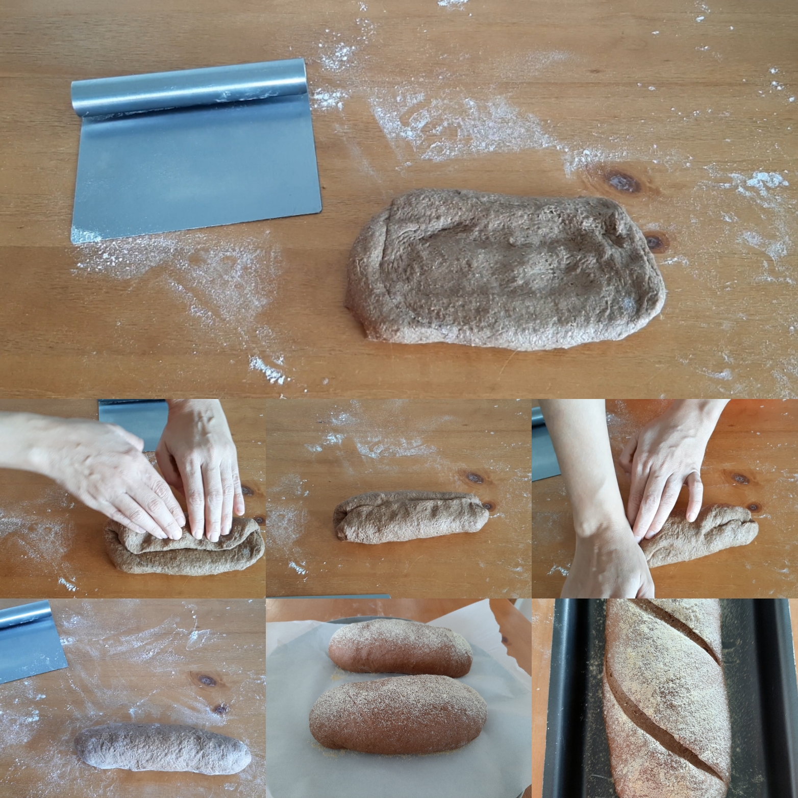 modelagem da massa do pão australiano