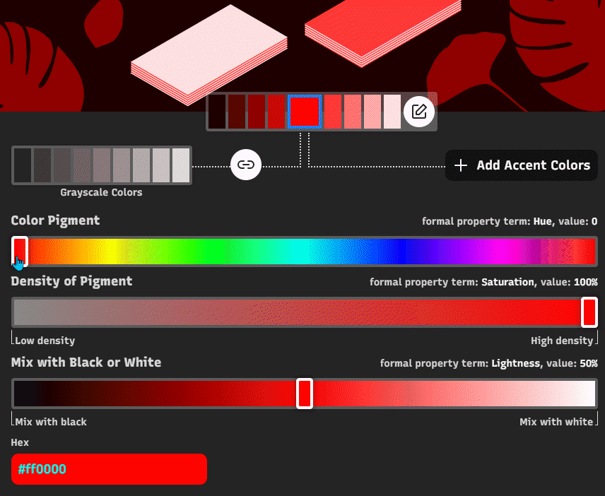 Preview Primary Brand Color in Graphics