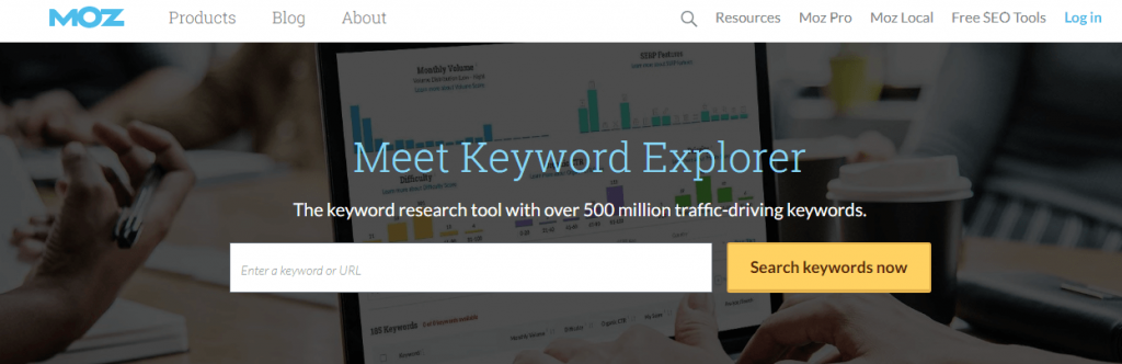 moz keyword explorer