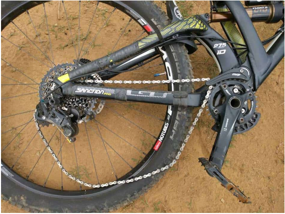 Basic mountain kike maintenance could help to stop your chain from falling off the cog.