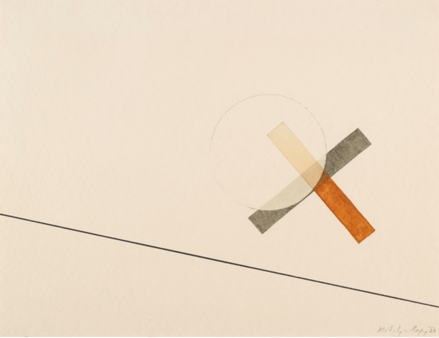Composição de Laszlo Moholy-Nagy (1895-1946)
Movimento Bauhaus
