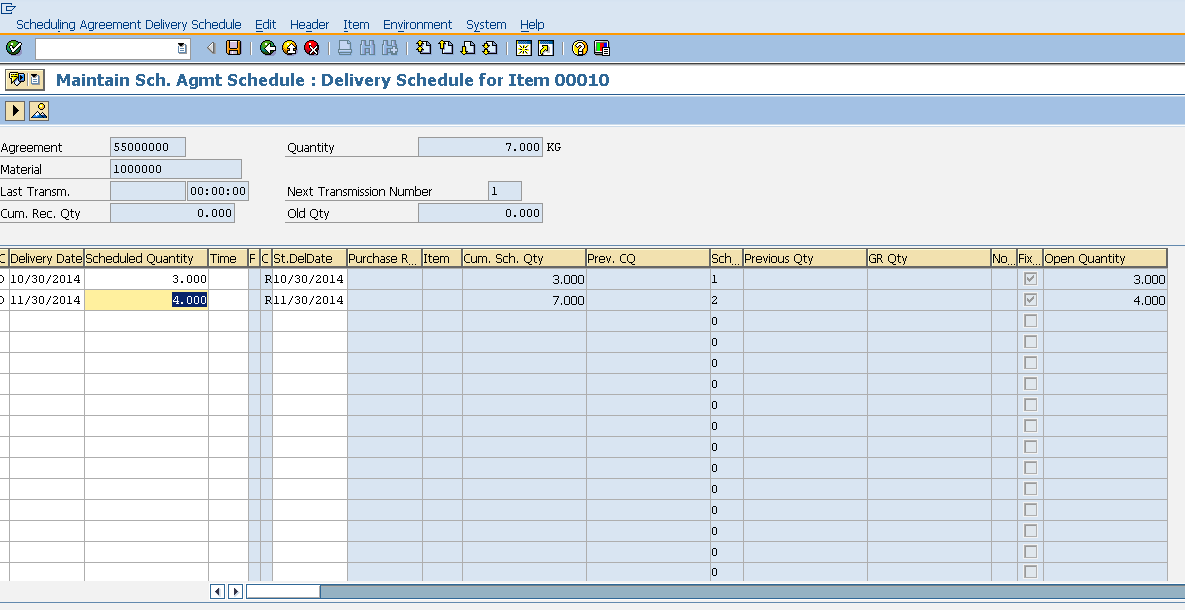 SAP sa details
