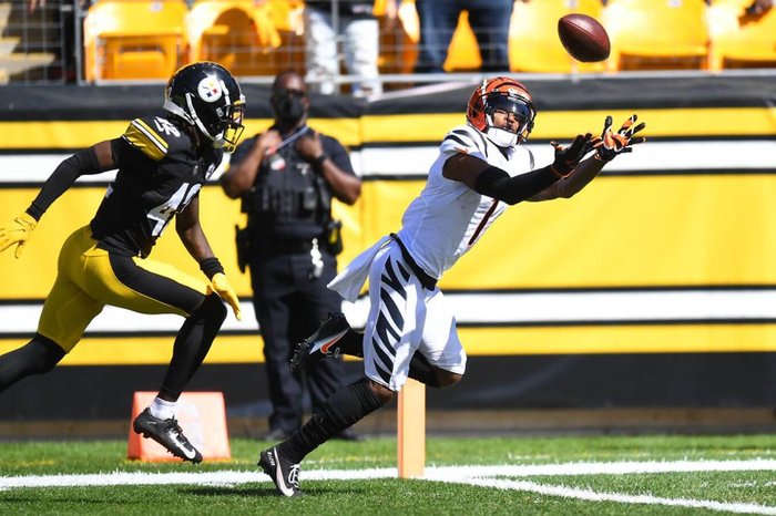 Ja'Marr Chase scores two touchdowns in Bengals win vs. Steelers - The  Athletic