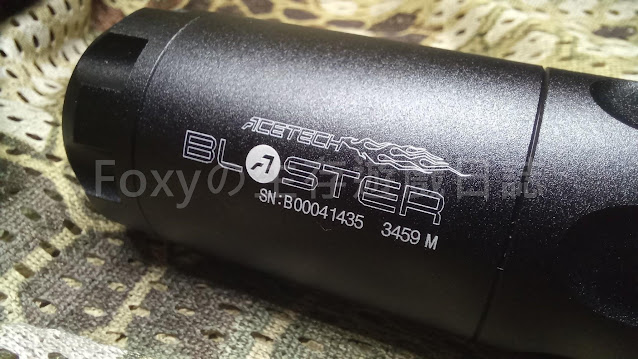 Acetech Blaster發光器刻字