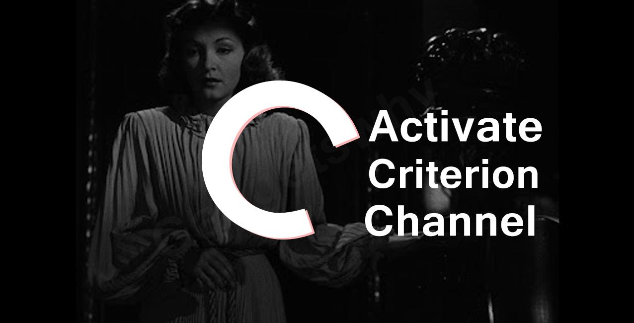 The Criterion Channel Activation on Roku & Apple TV