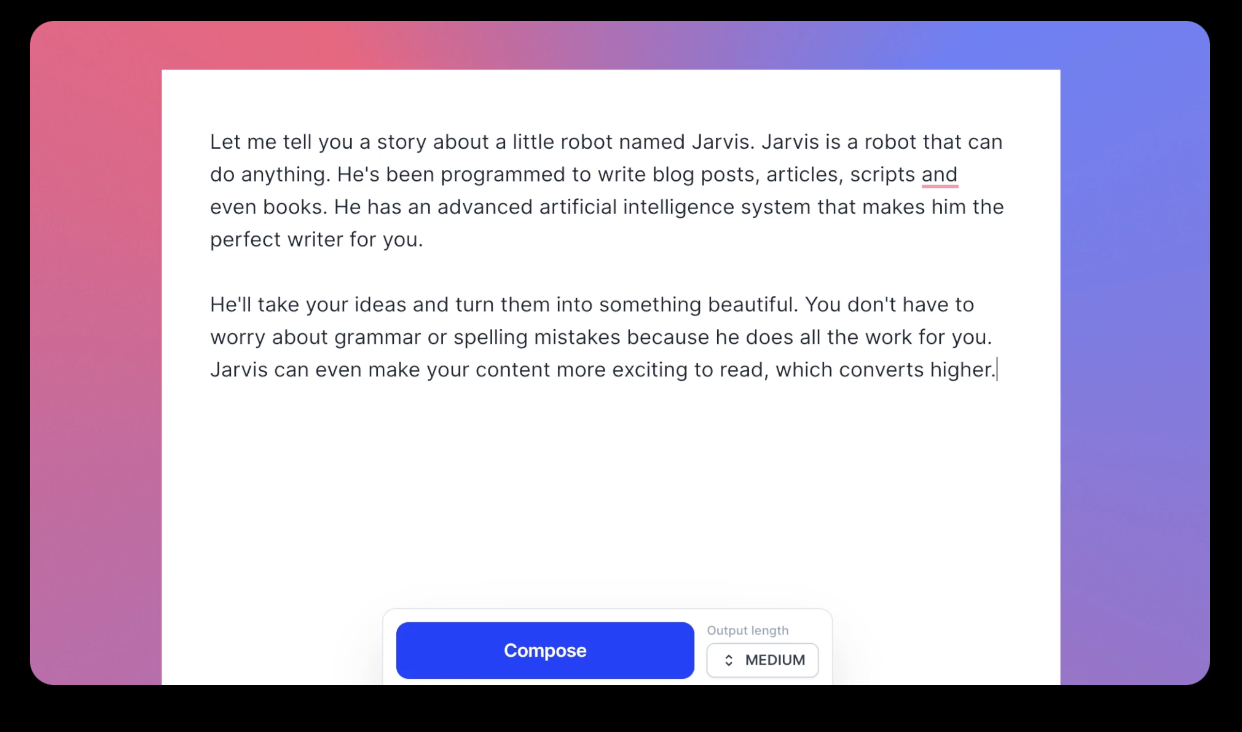 Jasper - Best AI Writers