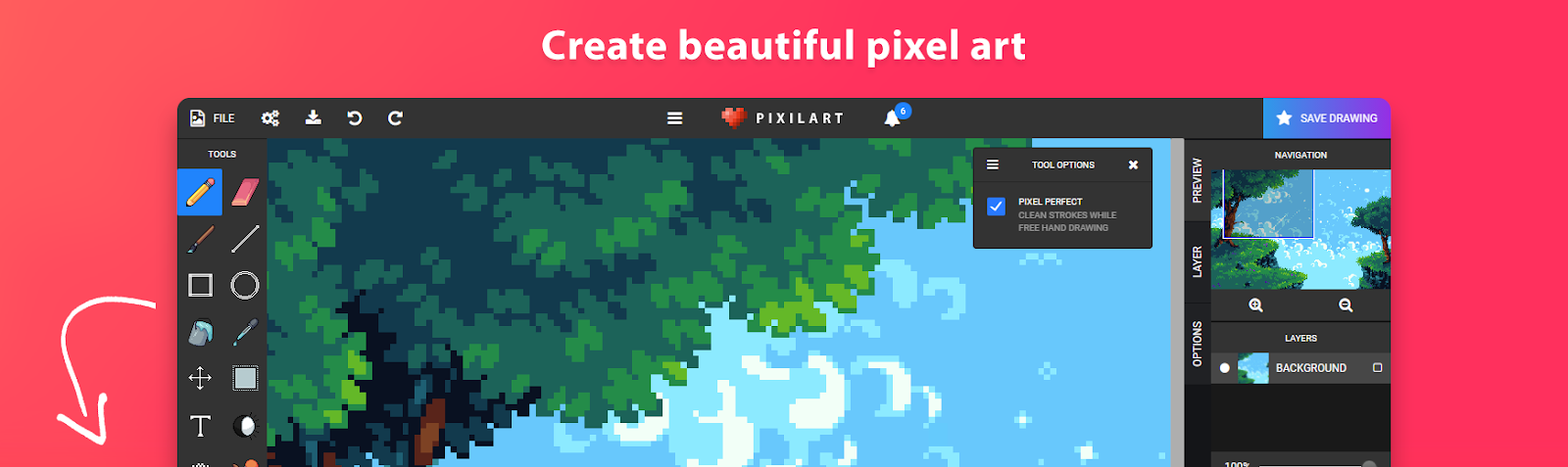 Smart Pixel Art Creator @