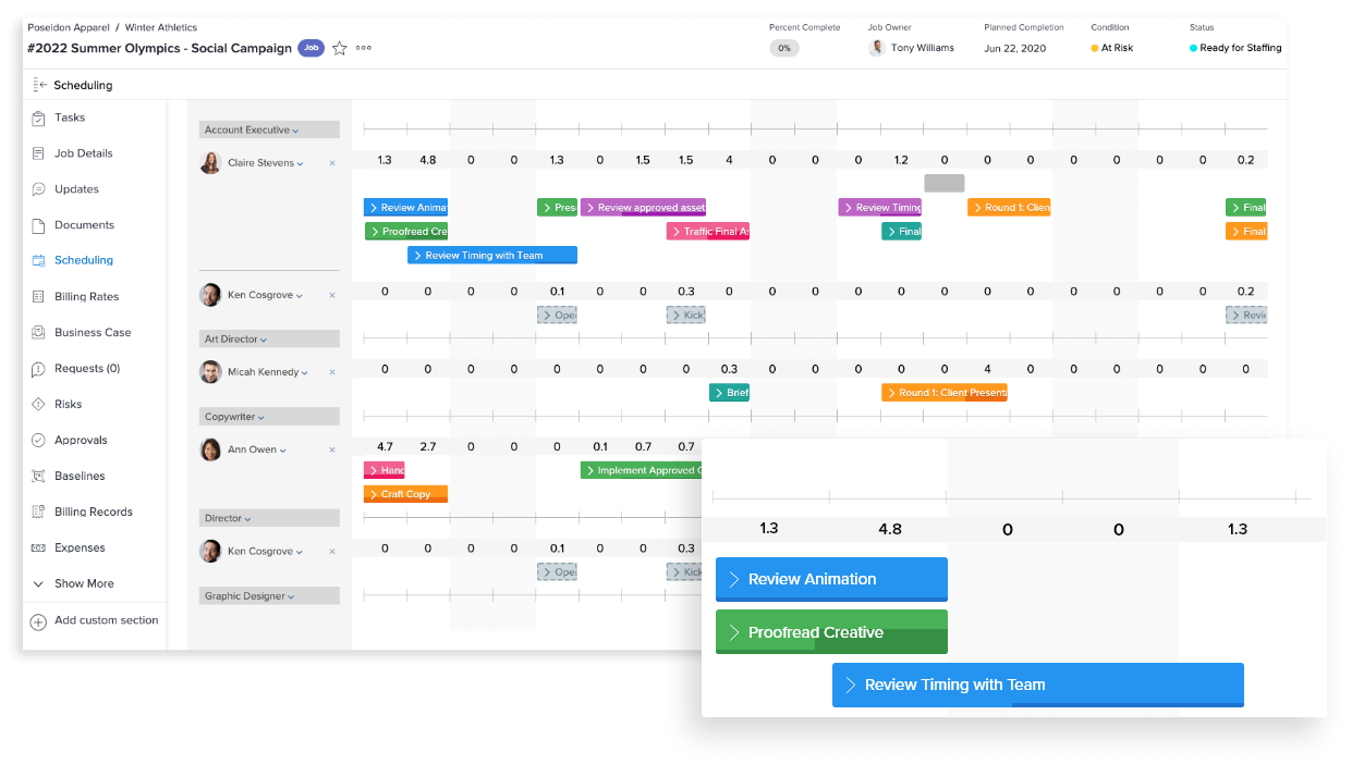 Workfront the program management tool screenshot