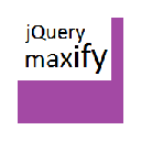 jQuery Maxify Chrome extension download