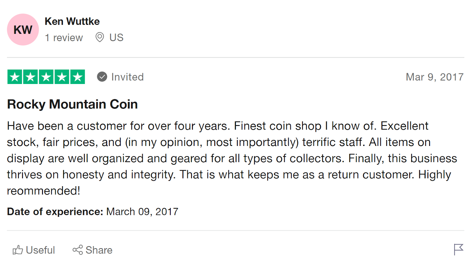 rocky mountain coin review
