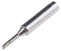 Bevel soldering iron tip