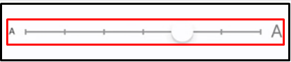 slider