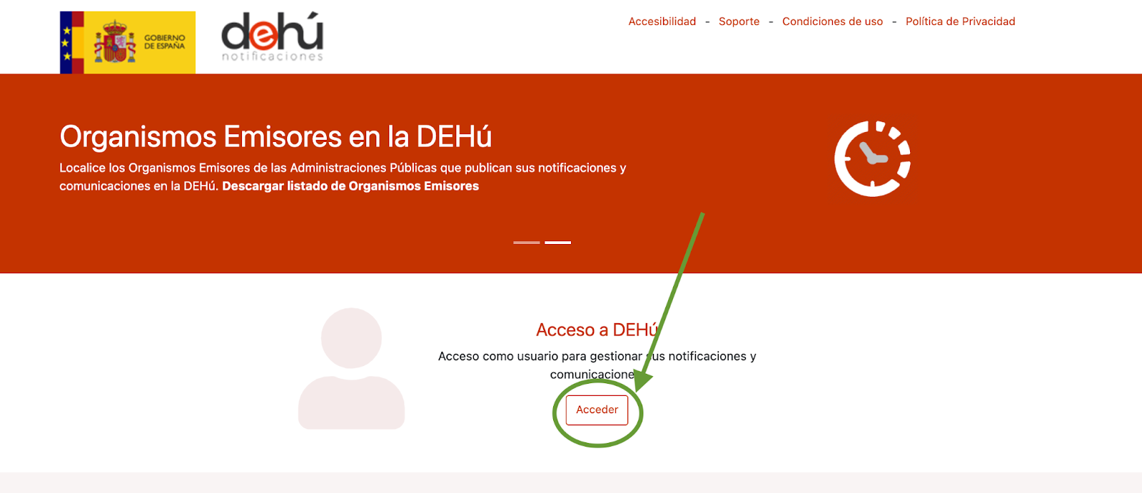 Tutorial on how to access notifications of the Immigration Office (DEHú) •  Asociación Babelia