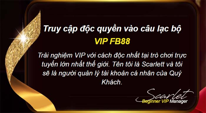 Tìm hiểu VIP FB88 là gì và các đặc quyền mà VIP FB88 sẽ được hưởng