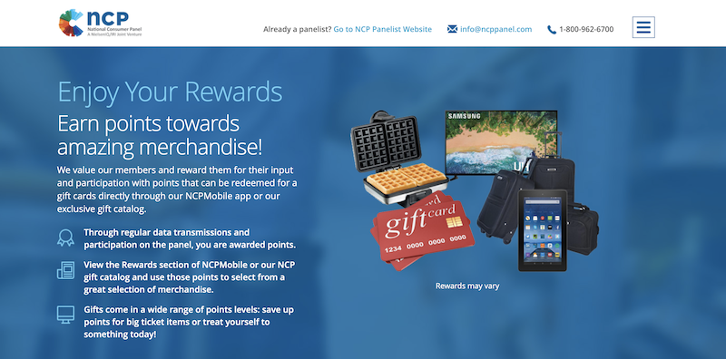 NCP Mobile enjoy your rewards