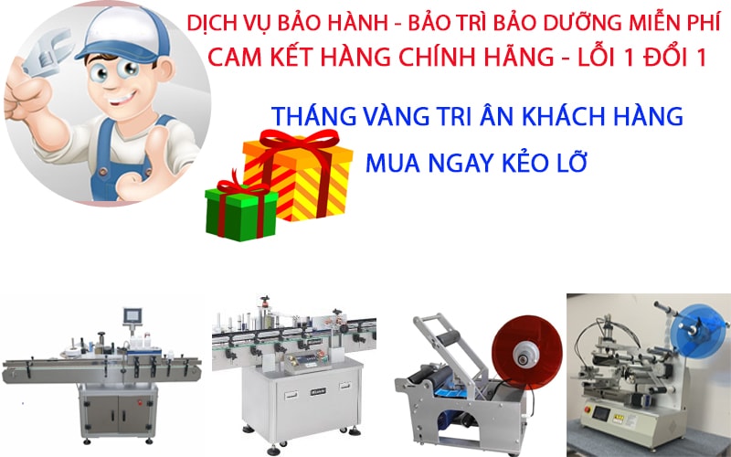 sẵn hàng máy dán nhãn 