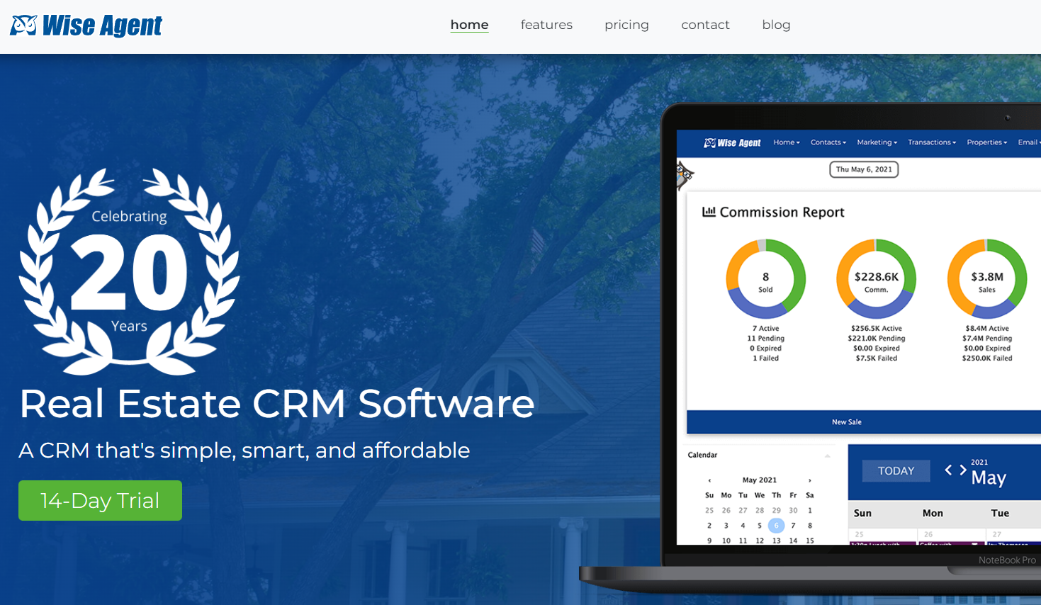 Wise Agent is another top real estate CRM.