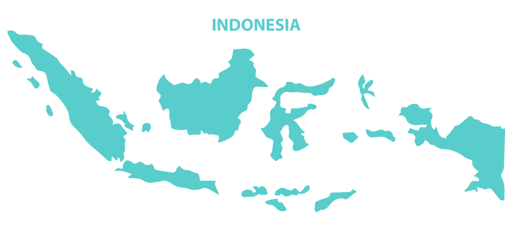 Peta indonesia simple