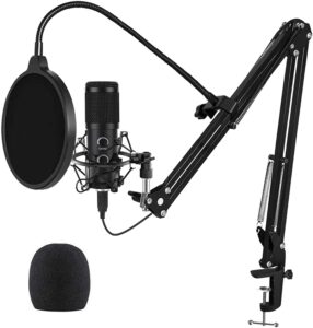 2020 Upgraded USB Microphone for Computer