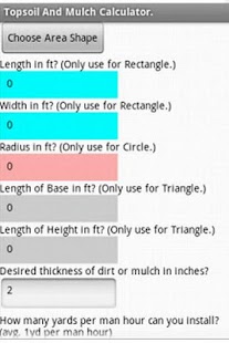 Download Topsoil & Mulch Calculator apk