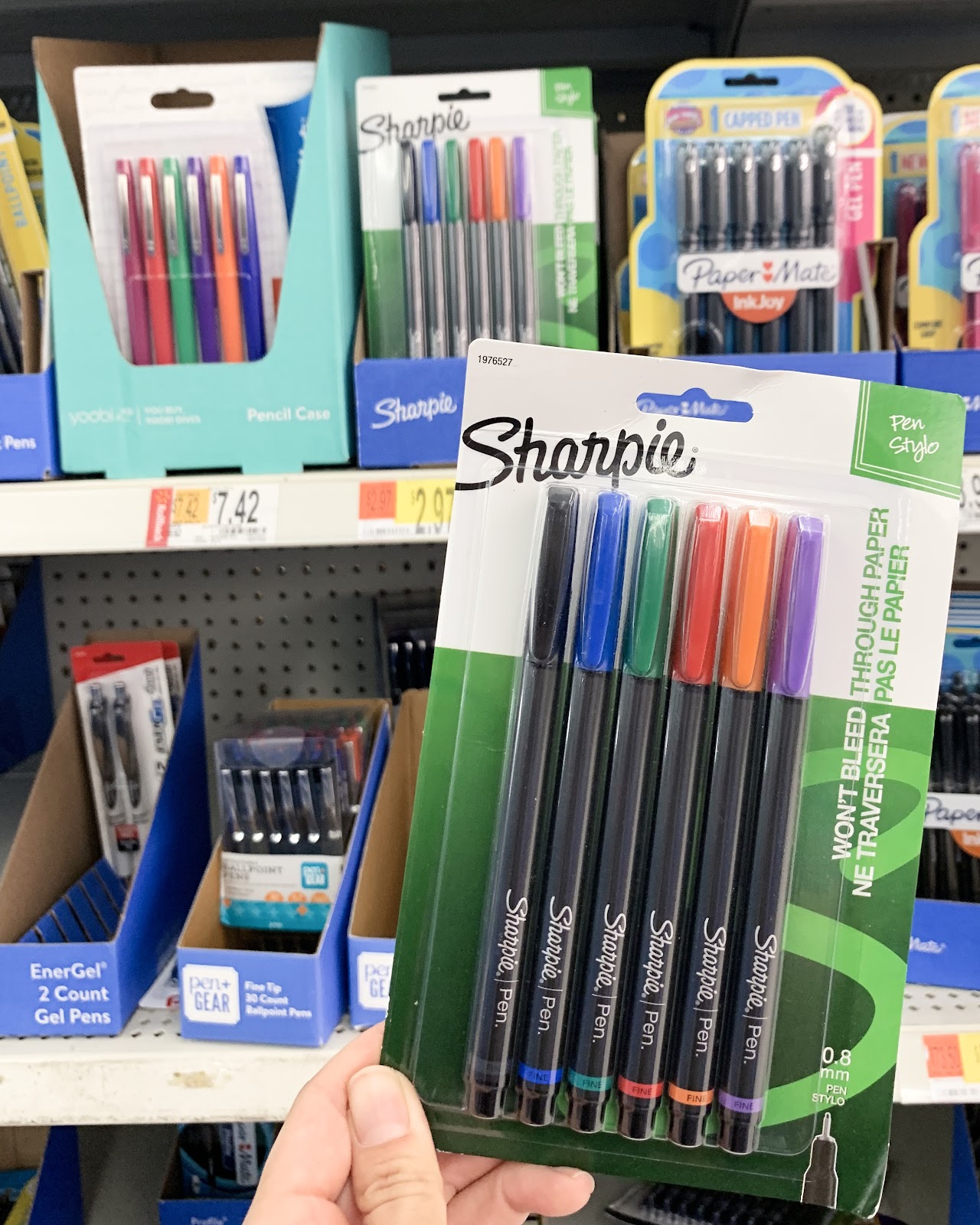 12 New Sharpie Pens, Fine Point, Assorted Colors 1976527