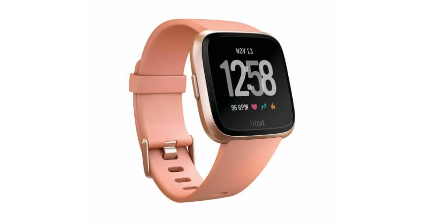 Fitbit Versa FB505 Rose Gold Peach - 11 Smartwatch Terbaik untuk Wanita