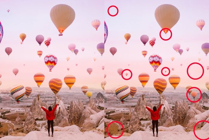 Spot the difference: Hot Air Balloon Festival answer